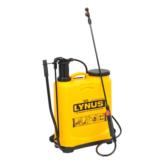 Pulverizador Manual E Costal Lynus Pl-20 20 Litros Foto 1