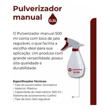Pulverizador Manual Gatilho Pro Yamaho - 500ml Foto mini  2