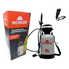 Pulverizador Manual Pressão 5 Litros Worker 5l Borrifador Foto mini 1