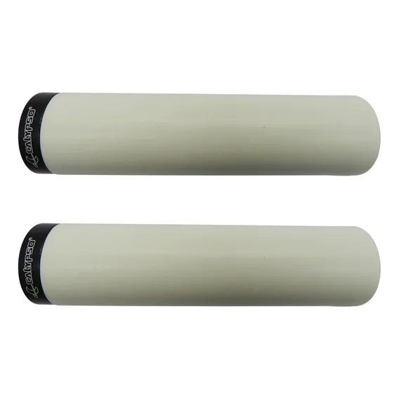 Punho Bicicleta Manopla Calypso Em Silicone Com Bike Branco Foto 1