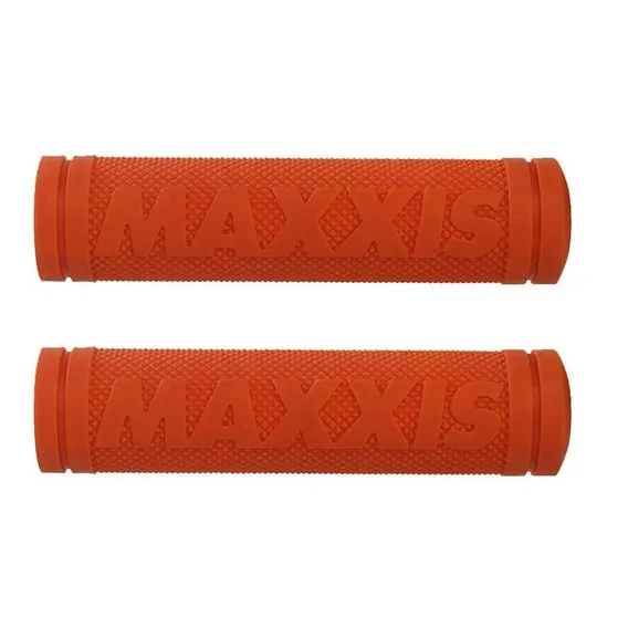 Punho Bicicleta Manopla Maxxis Laranja Bike Mtb Foto 1