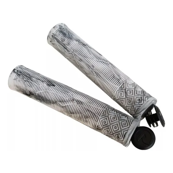 Punho Manopla Absolute Bmx 3 165mm Sem Flange Branco/preto Foto 1