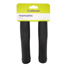 Punho Manopla Grip Silicone Bicicleta Elleven Mtb Leve 28g Cor Preta Foto mini 1