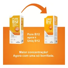 Pure B12 Vitamina Spray Laranja 4 Frascos De 30ml Cada Kress Foto mini 2