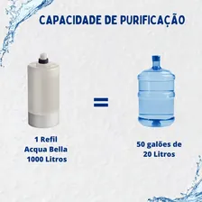 Purificador Água Acqua Bella com Registro Branco Lorenzetti Foto mini 4