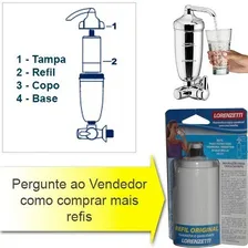 Purificador De Água Acqua Bella Cromado Registro Lorenzetti Foto mini 2