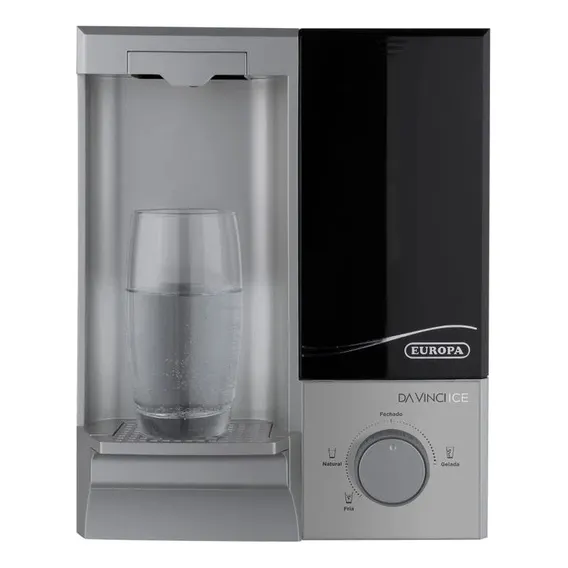 Purificador De Água Gelada Europa Da Vinci Ice Inox 220v Foto 1