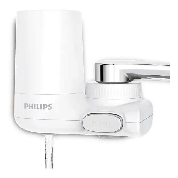 Purificador De Água Para Torneira Philips Awp3703 Cor Branco Foto 1