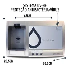Purificador Europa Summer Line Uv+hf Inox 127v Filtro C/ Foto mini  2