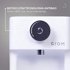 Purificador Filtro Água Alcalina Natural Planeta Água Giom Filtro Cor Branco Foto mini 4