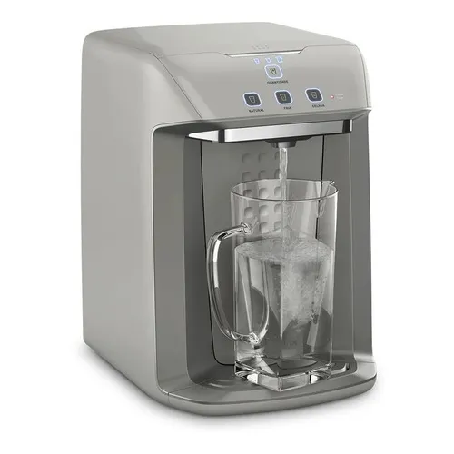 Purificador Filtro Agua Gelada Electrolux Três Temperaturas Cor Prata / Cinza Bivolt Foto 1