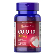 Puritans Pride Q-sorb Coenzima Q-10 200mg 60 Cáps Foto  mini 1