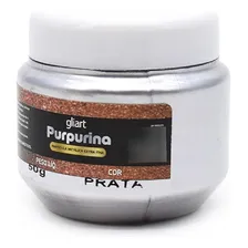 Purpurina Em Pó Gliart - 50g Cor Prata Foto  mini 1