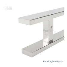 Puxador Aço Inox 304 - 30 X 20cm Entre Furos - Starpuxadores Cor Polido Polido Foto mini 3
