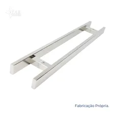 Puxador Aço Inox 304 - 30 X 20cm Entre Furos - Starpuxadores Cor Polido Polido Foto mini 2