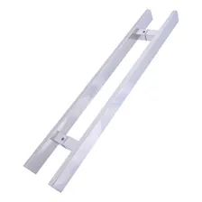 Puxador Aço Inox 60cm X 40cm Entre Furos - Starpuxadores Cor Polido Foto mini 1