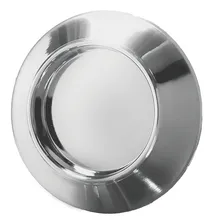 Puxador Adesivo Slim P/ Box Portas Armários Redondo Cromado Foto  mini 1