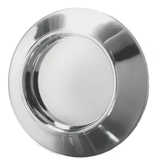 Puxador Adesivo Slim P/ Box Portas Armários Redondo Cromado Foto 1
