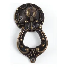 Puxador Colonial Alça Moveis Antigo Gaveta Cristaleira 4 Uni Foto  mini 1