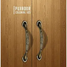 Puxador Colonial Antique 96mm 103 Italyline Foto mini 2