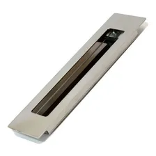 Puxador Concha De Embutir 8mm X 320mm Inox Escovado Geris Foto mini 1