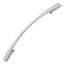 Puxador curvo sonico 2092 288mm aço Escovado Italy Line Foto mini 1