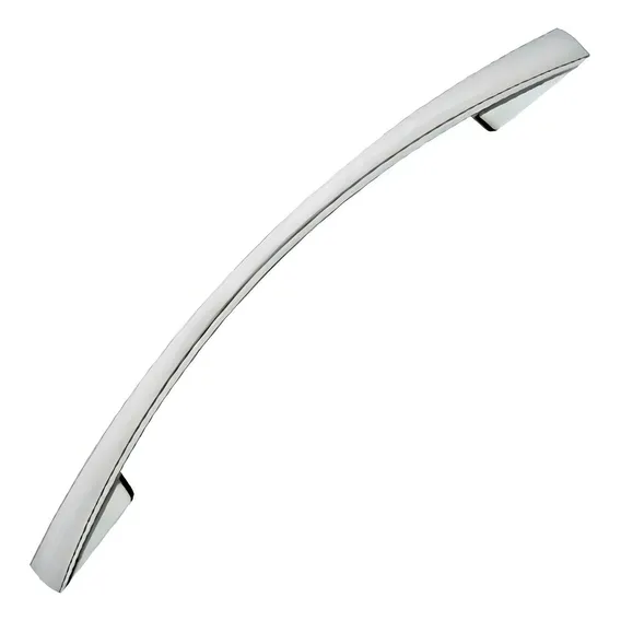 Puxador curvo sonico 2092 288mm aço Escovado Italy Line Foto 1