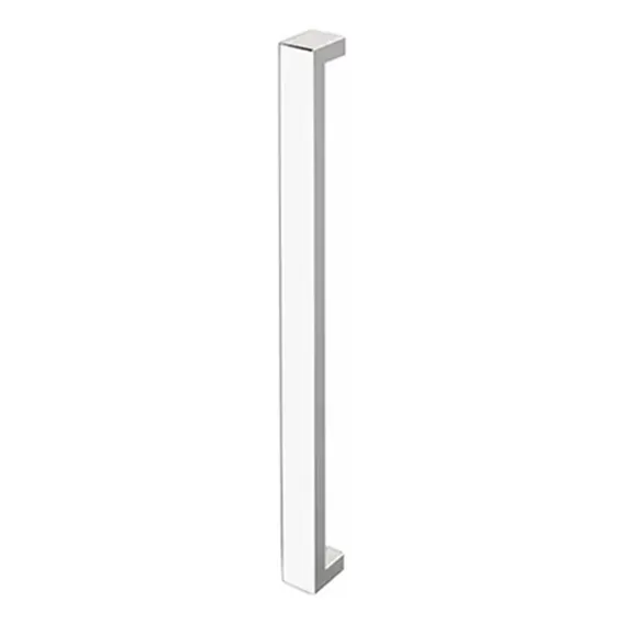 Puxador Duplo Mezzano 400mm Inox Polido Formi Foto 1