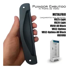 Puxador Embutido Metalfrio Refrigerador Expositor Vb40 Foto mini  2