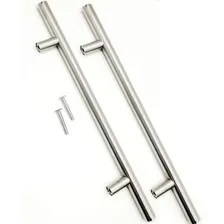 Puxador Haste Redondo Inox Escovado 512mm X 800mm Armários Renna Foto mini  2