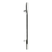 Puxador Inox Polido para porta alumínio vidro 45cm tubular AGS h05 redondo 32x300x450 Foto mini 4