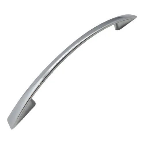 Puxador Iris Cromado Moveis Armários Gavetas 192mm 03 Un Foto 1