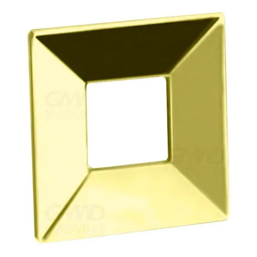 Puxador Mini Lotus Dourado - Zen Foto 1