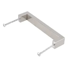 Puxador Para M贸veis A莽o Inox 128mm Prata Geris Foto mini 1