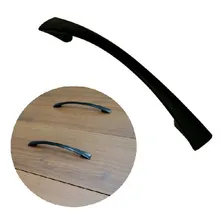 Puxador Para Moveis Armários Gavetas Italy Line Il2092 224mm preto fosco Foto mini 1