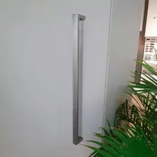 Puxador Para Porta De Corrertipo C Inox Escovado 50x30 100cm Foto mini 2