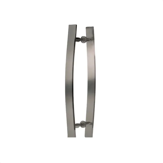 Puxador Para Portas Madeira / Vidro 40 Cm Curvo Bronze Foto 1