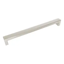 Puxador Porta Armário Móveis Gaveta Inox 256mm Abruzzo Cor Polido Brilhante Foto  mini 1