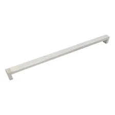 Puxador Porta Arm谩rio M贸veis Gaveta Inox 392mm Abruzzo Cor Polido Brilhante Foto mini 1