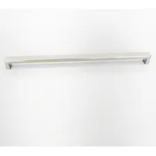 Puxador Porta Arm谩rio M贸veis Gaveta Inox 392mm Abruzzo Cor Polido Brilhante Foto mini 3