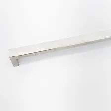 Puxador Porta Arm谩rio M贸veis Gaveta Inox 392mm Abruzzo Cor Polido Brilhante Foto mini 4