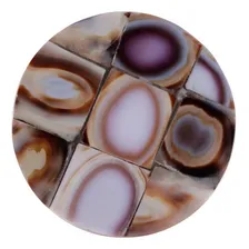 Puxador Porta Madrepérola 3x3,5x3cm Foto mini 2