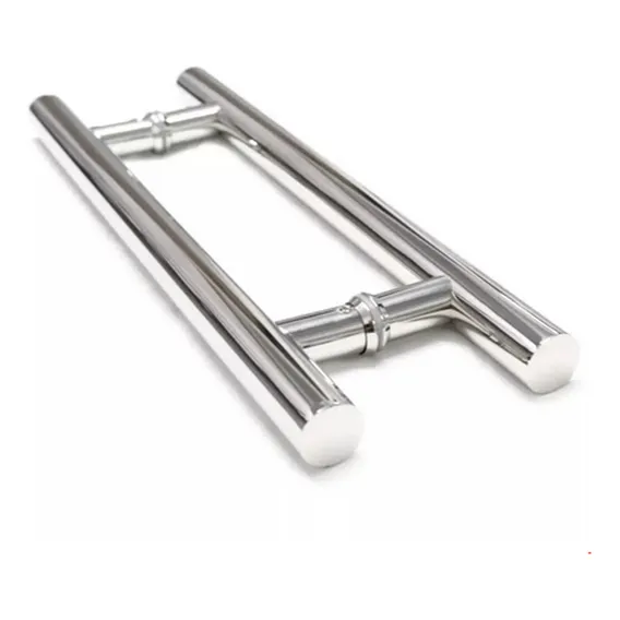 Puxador Porta Pivotante Aço Inox 304 60cm Kit 10 Peças Foto 1