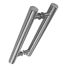 Puxador Porta Pivotante Tubular Polido 60cm Modelo 3008 Foto  mini 1