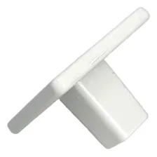 Puxador Quadrado Mercato Único Furo 30mm Gaveta Armários Cor Branco Foto mini  2