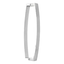 Puxador Retangular 600mm 40x10 Inox Escovado - Silvana 2pçs Foto mini 1
