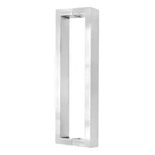 Puxador Retangular 800mm 40x20 Inox Escovado - Silvana 2pçs Foto mini 1