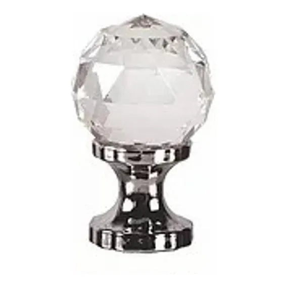 Puxador Sfera Swarovski 40mm Cromado - Gruppa Foto 1