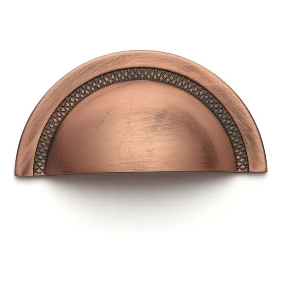 Puxador Shell 64mm Vecchio Cobre -  -zen Foto 1