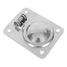 Puxador Tampa Argola Aço Inox C/ Mola 67x50mm Barco Lancha Foto mini  2